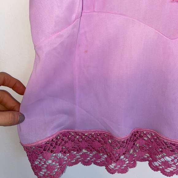 Vintage pink dyed camisole - Picture 3 of 4